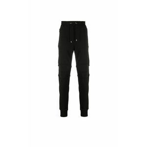 Balmain Zipped slim-fit cotton trousers